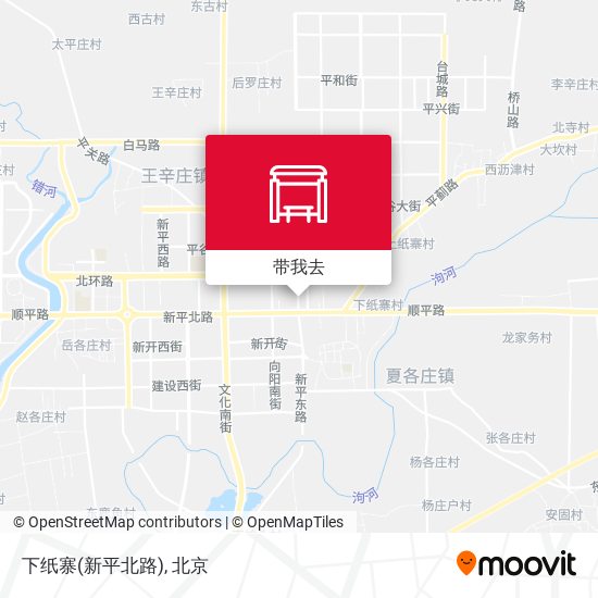 下纸寨(新平北路)地图
