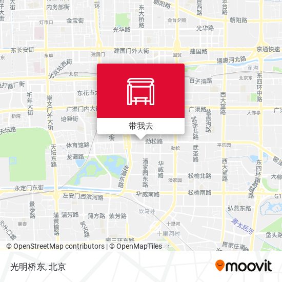 光明桥东地图