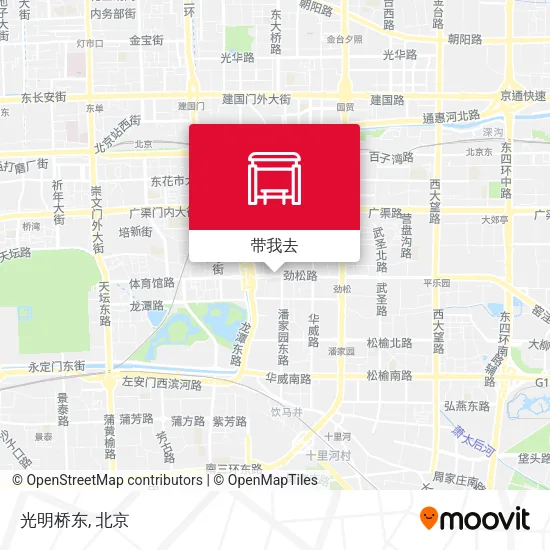 光明桥东地图