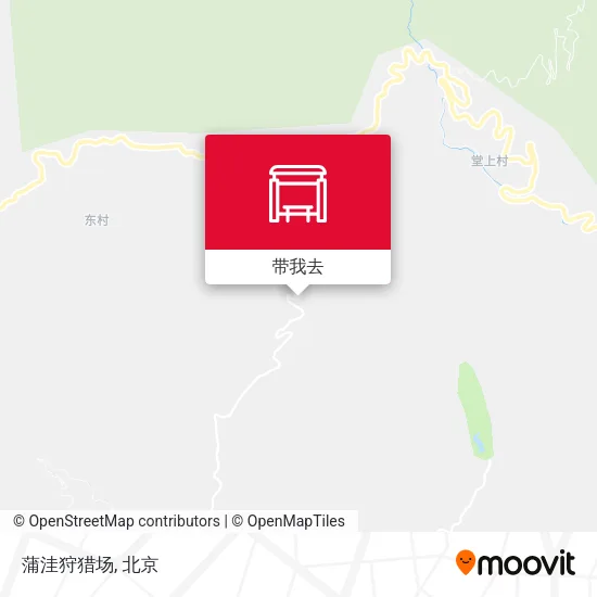 蒲洼狩猎场地图