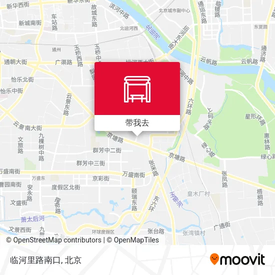 临河里路南口地图