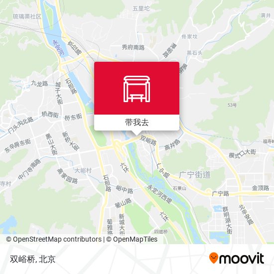双峪桥地图
