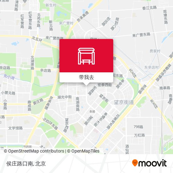 侯庄路口南地图