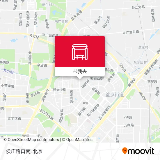 侯庄路口南地图