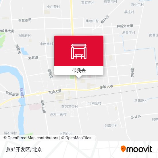 燕郊开发区地图