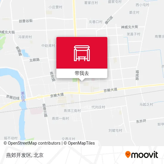 燕郊开发区地图