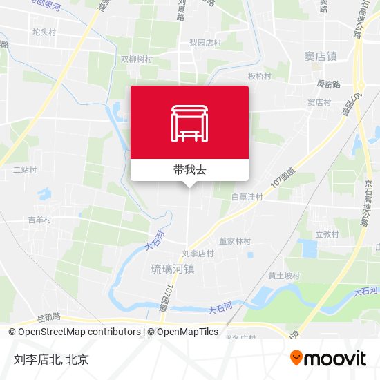 刘李店北地图