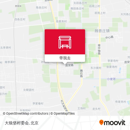 大狼垡村委会地图