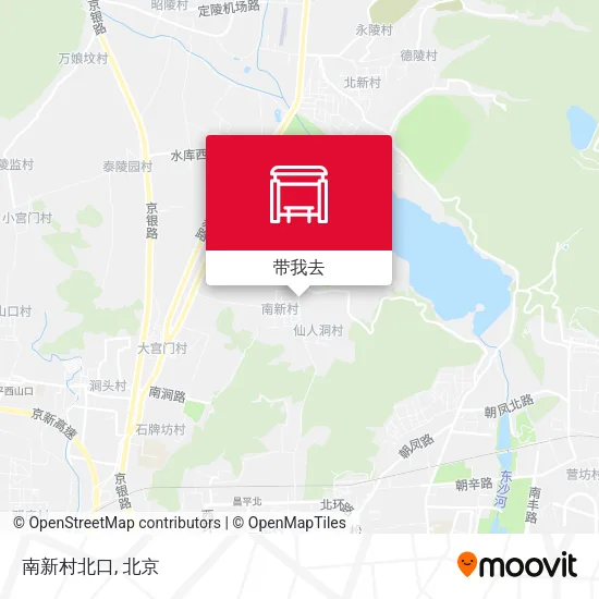 南新村北口地图