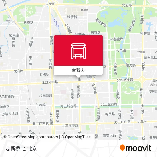 志新桥北地图
