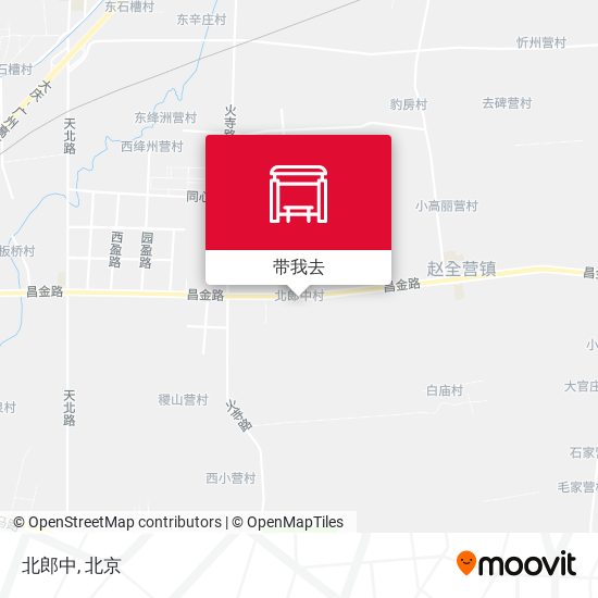 北郎中地图