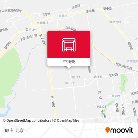郎庄地图