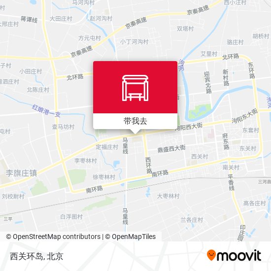 西关环岛地图