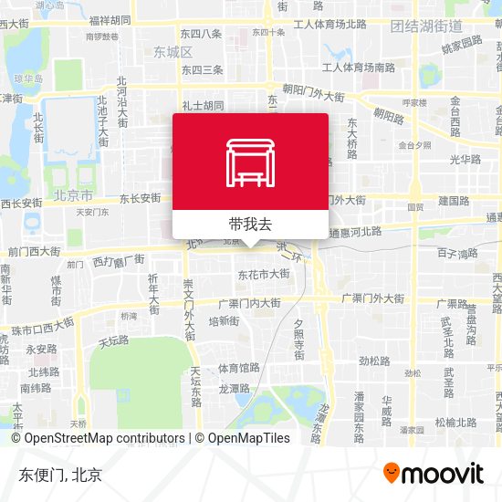 东便门地图