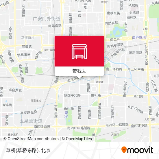 草桥(草桥东路)地图