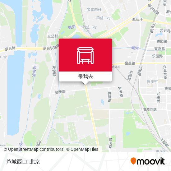 芦城西口地图