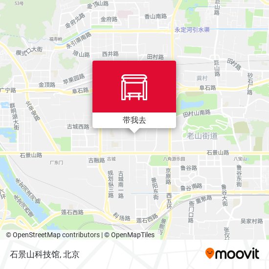 石景山科技馆地图