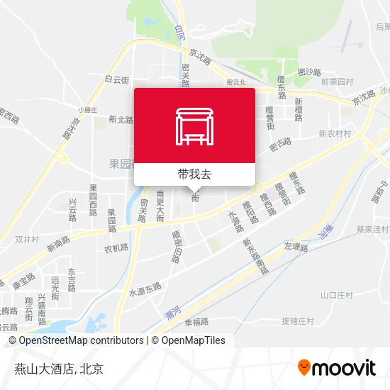 燕山大酒店地图