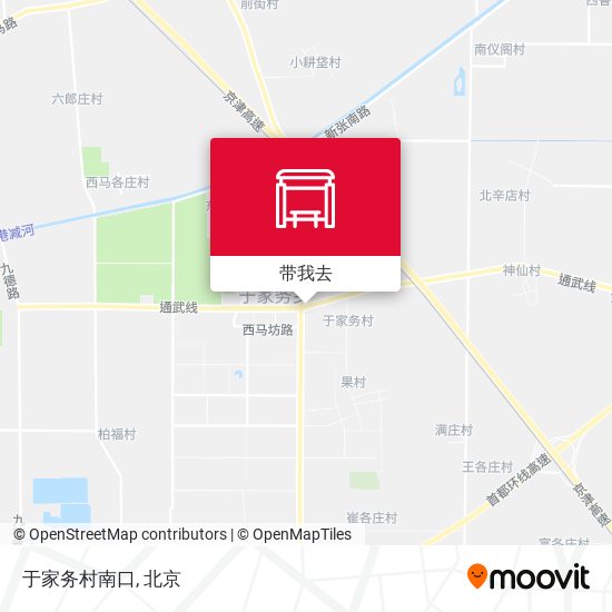 于家务村南口地图