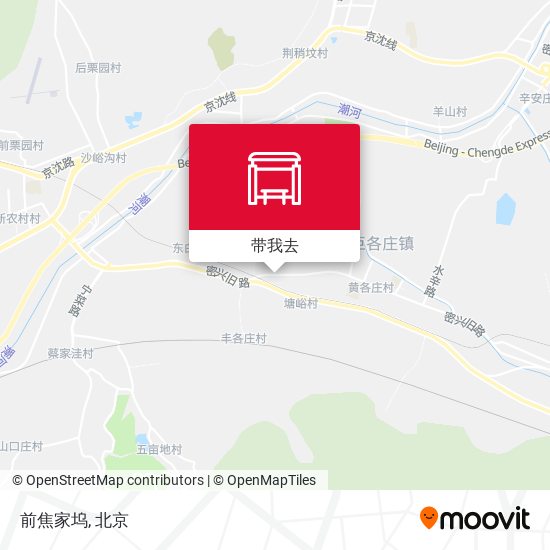 前焦家坞地图