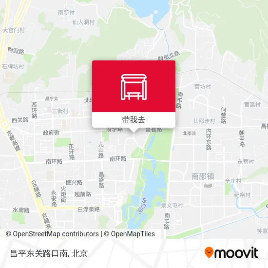 昌平东关路口南地图