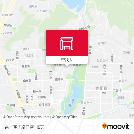 昌平东关路口南地图