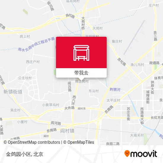 金鸽园小区地图