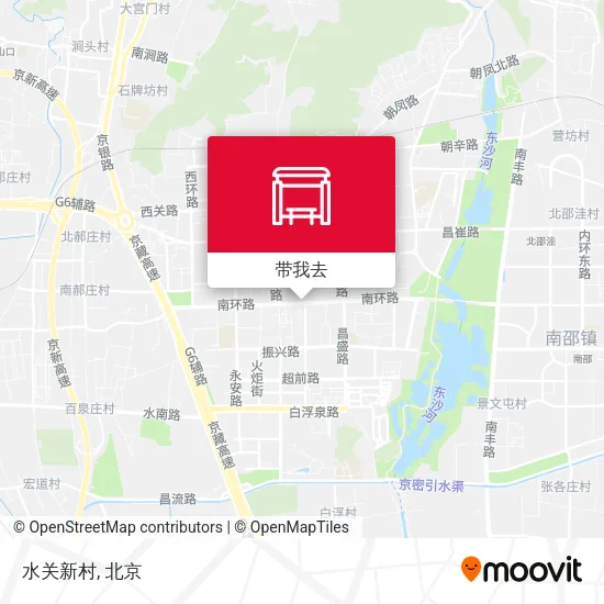 水关新村地图