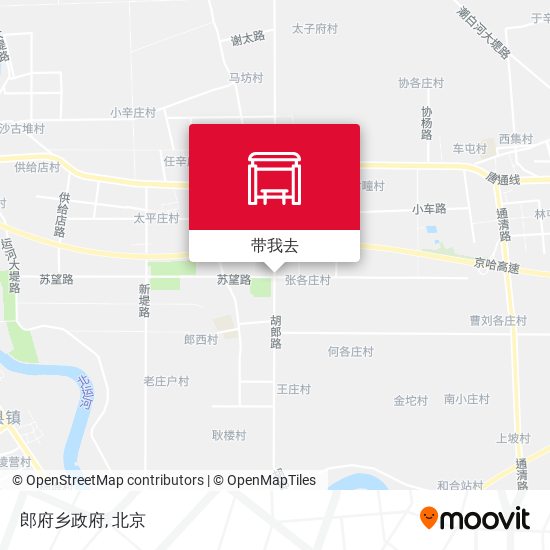 郎府乡政府地图