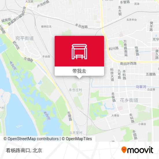 看杨路南口地图