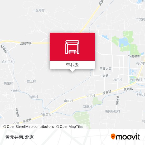 黄元井南地图