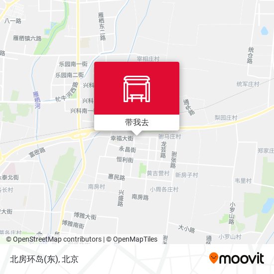 北房环岛(东)地图