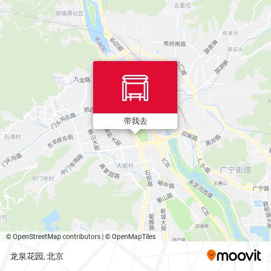 龙泉花园地图