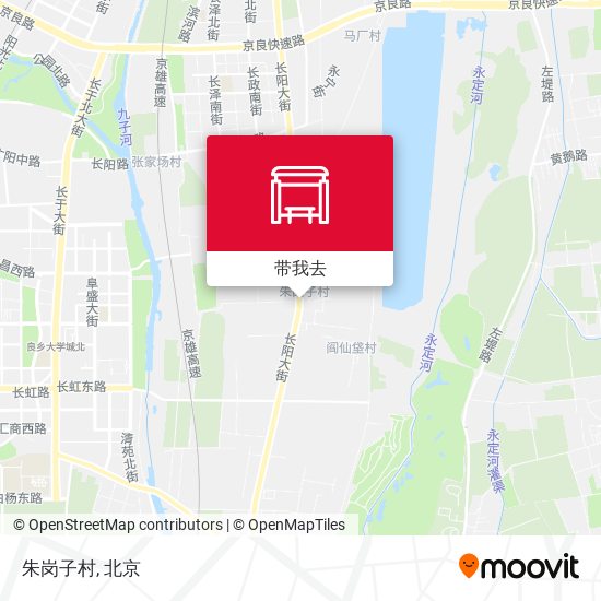 朱岗子村地图