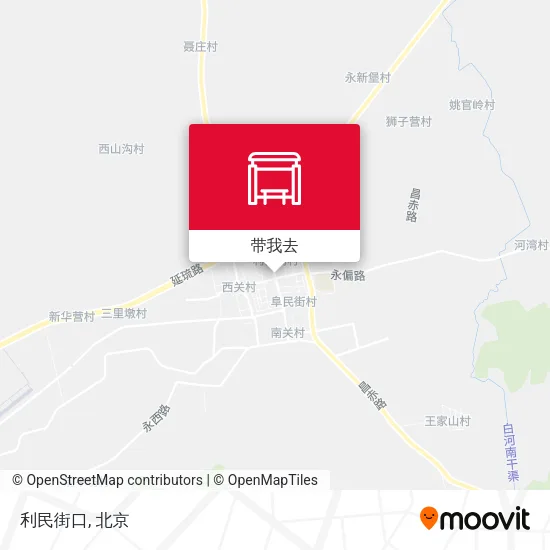 利民街口地图