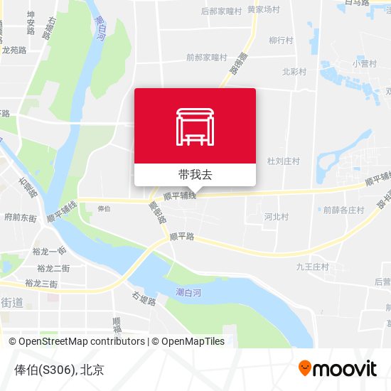 俸伯(S306)地图