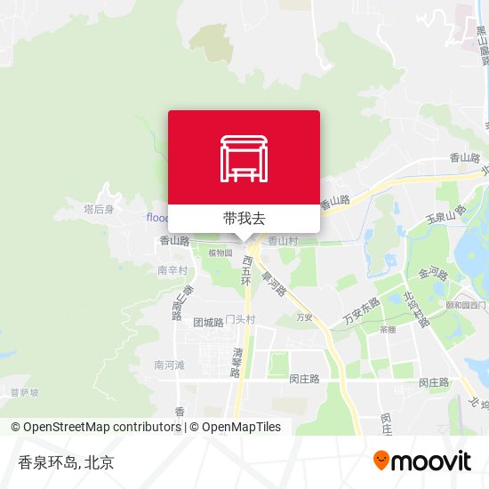 香泉环岛地图