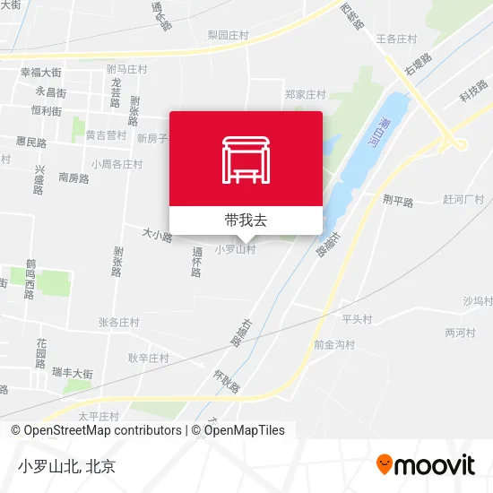 小罗山北地图