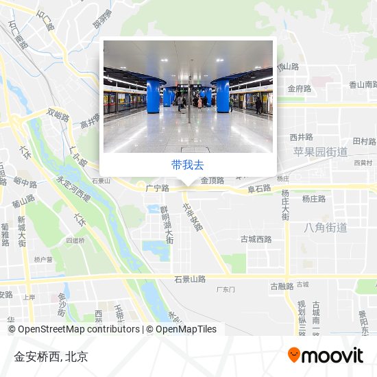 金安桥西地图