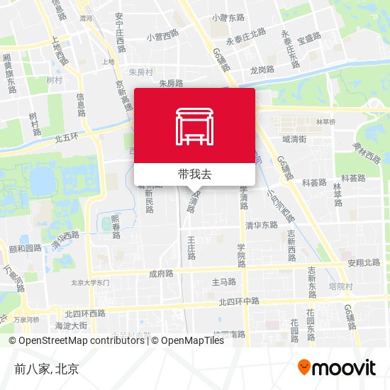 前八家地图