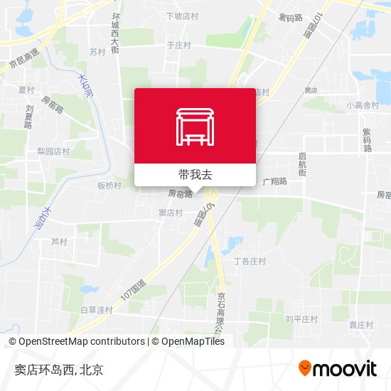 窦店环岛西地图