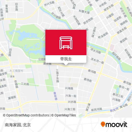 南海家园地图