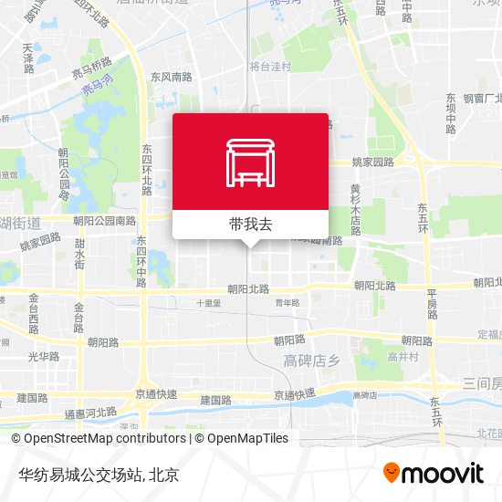 华纺易城公交场站地图