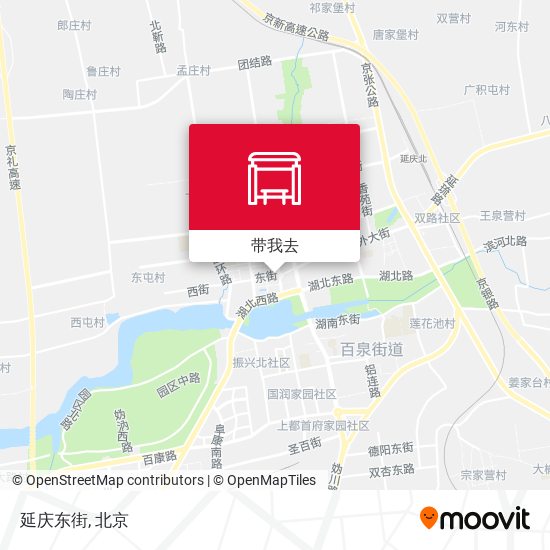 延庆东街地图