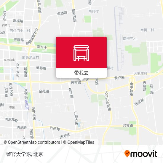 警官大学东地图