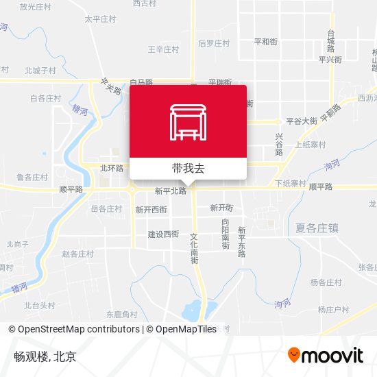 畅观楼地图