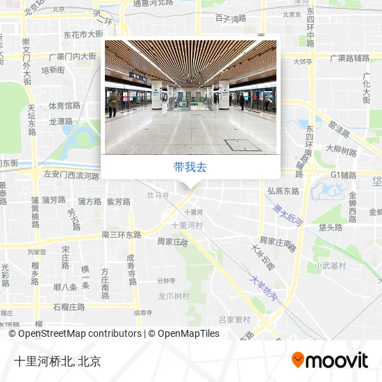十里河桥北地图