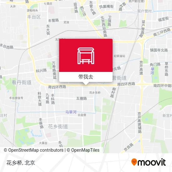 花乡桥地图