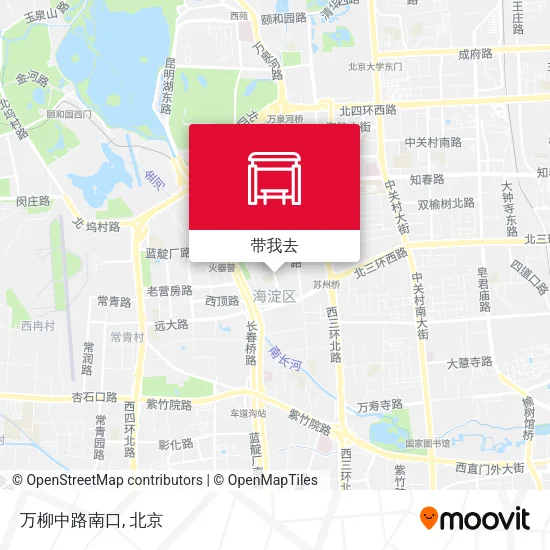 万柳中路南口地图