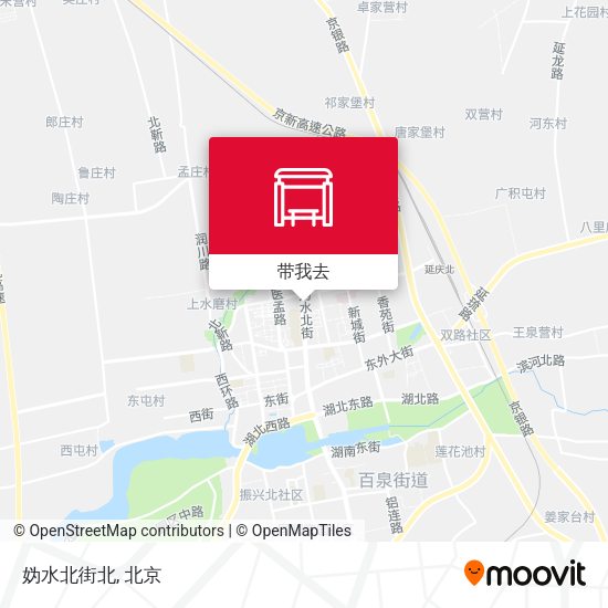 妫水北街北地图